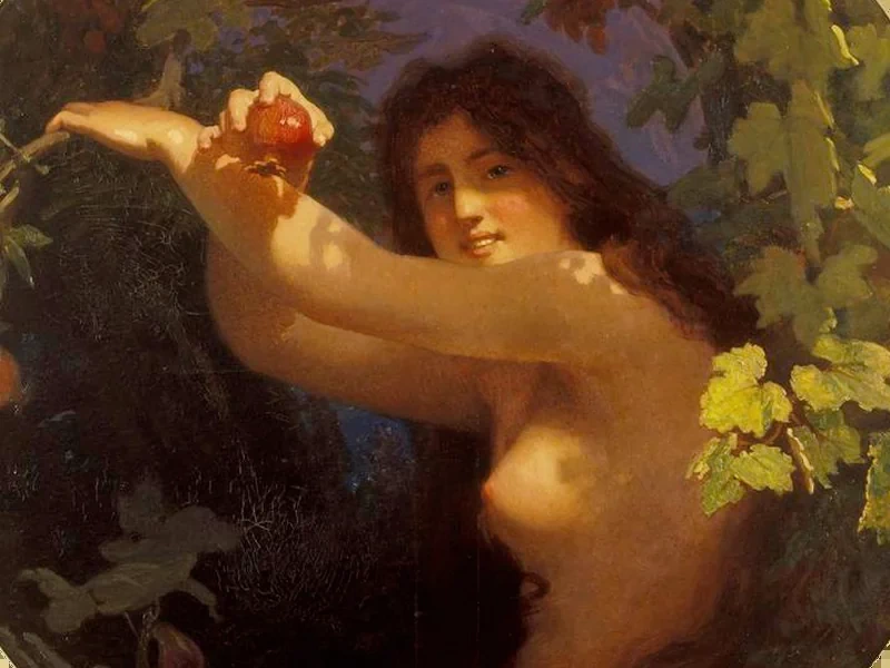 1826-Johann Köler - Eva con melograno